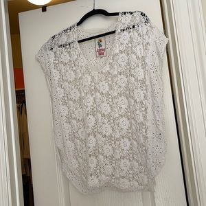 Johnny Was lace top